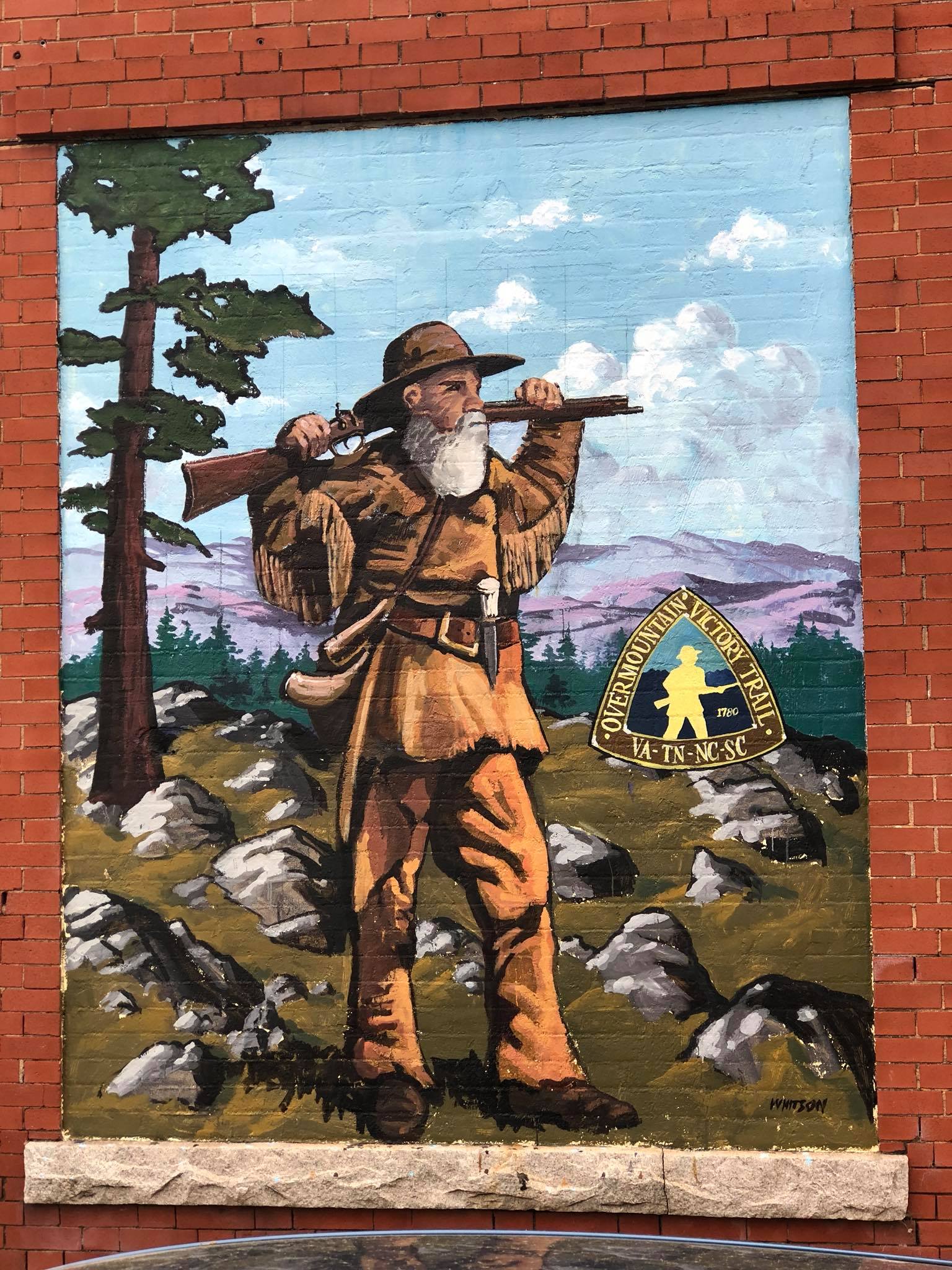 Overmountain Trail Mural
